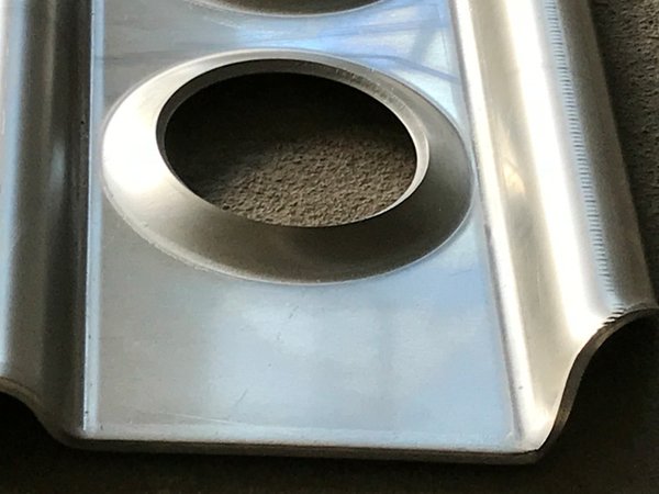 Sandblech Aluminium 1250 mm lang
