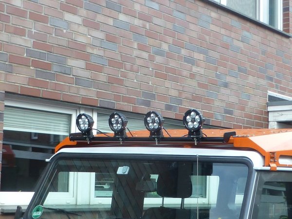 Lampenbügel für den Offroad-Tec Dachgepäckträger