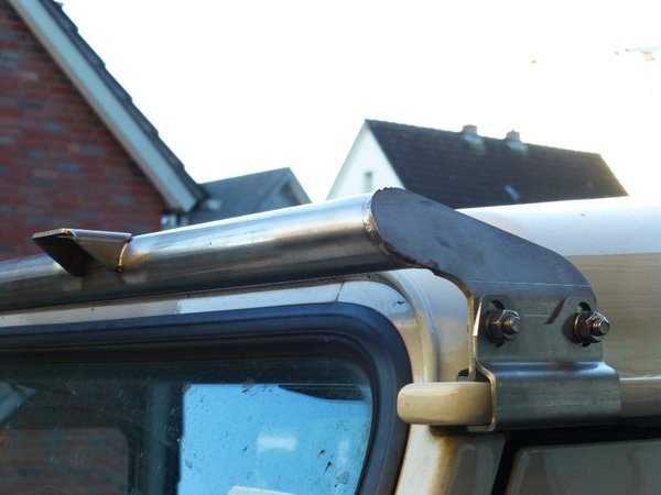 Lampenbügel Land Rover Defender für Dachrinnenbefestigung